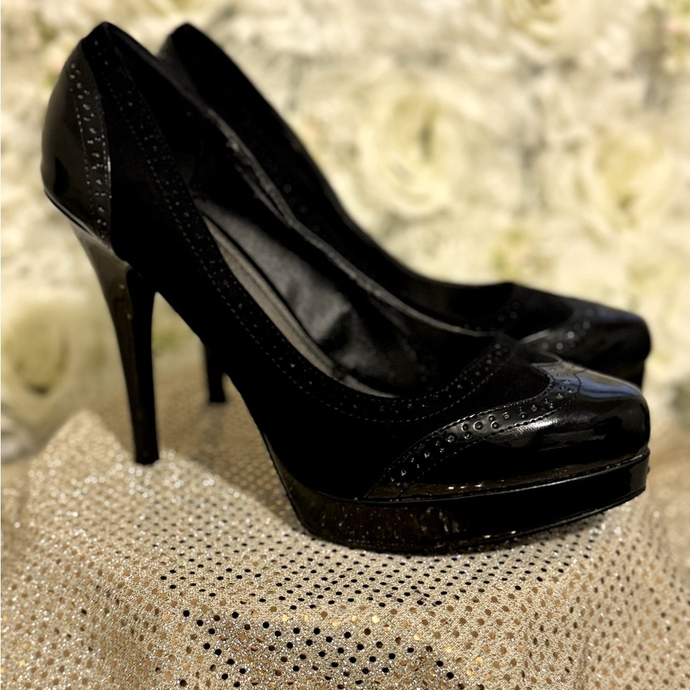 Torrid Black Patent Leather Heels
